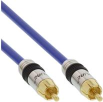 Intos InLine coaxial cable, male to male, round RCA (S/PDIF), 3.0 m (89803P)