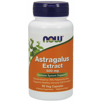 Now Foods Astragalus Extract 500 mg 90 vcaps