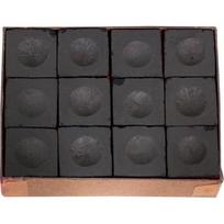 Biliardo kreida Master, juoda, 12 vnt.