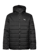PUMA - Ess Hooded Padded Jacket - Sportinė paminkštinta striukė - Juoda