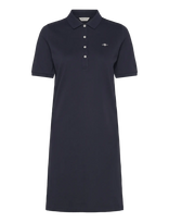 Gant - Shield Ss Pique Polo Dress - Trumpa suknelė - Tamsiai mėlyna