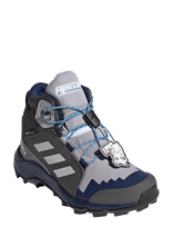 Adidas Terrex - Terrex Mid Gtx Minecraft K - Žieminiai batai su raišteliais - Pilka