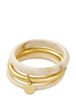 Bud To Rose - Rue Resin Mix Bracelet Gold - Apyrankė - Aukso