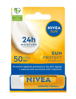 Nivea - Nivea Sun Protect Lip Balm - Lūpų balzamas - Nude