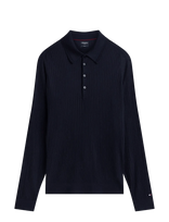Tommy Hilfiger - Ny Performance Ls Polo - Polo marškinėliai ilgomis rankovėmis - Tamsiai mėlyna