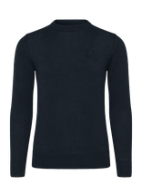 Lyle & Scott - Tonal Eagle Crew Neck Jumper - Megztinis - Tamsiai mėlyna