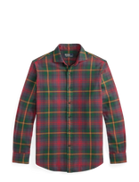 Polo Ralph Lauren - Classic Fit Plaid Flannel Shirt - Flaneliniai marškiniai - Raudona