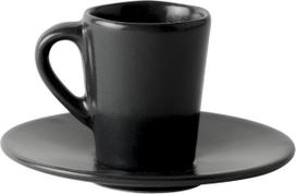 KnIndustrie Espresso puodelis Grés Anthracite 90 ml