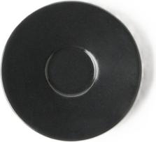 KnIndustrie Lėkštutė espresso puodeliui Grés Anthracite 14,5 cm