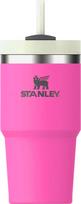 Stanley Terminis puodelis su rankena ir šiaudeliu Quencher H2.0 Flowstate Hot Pink 590 ml