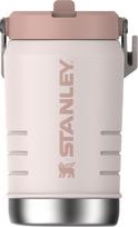 Stanley Terminis butelis su rankena IceFlow Flip Straw Rose Quartz 1,18 l, geltonas