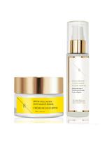 ERTH SKIN LONDON Dieninis kolageno kremas su SPF 50 (50 ml), serumas su hialurono rūgštimi ir kolagenu, 60 ml
