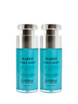 ERTH SKIN LONDON Jūrinio kolageno naktinis atstatomasis serumas, 2x30 ml