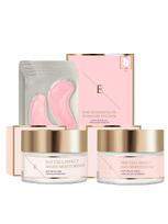 ERTH SKIN LONDON EGF ląstelių efekto dieninis drėkiklis, EGF ląstelių efekto naktinis drėkiklis, rožių žiedų paakių padeliai
