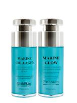 ERTH SKIN LONDON Kolageno naktinis atstatomasis serumas (30 ml), vitamino C ir kolageno koncentrato serumas (30 ml)