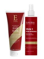 ERTH SKIN LONDON Plaukų atstatomasis kaukės purškiklis (300 ml), hialurono rūgšties ir kolageno plaukų kaukė (250 ml)