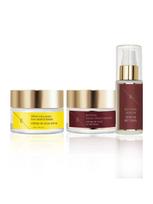 ERTH SKIN LONDON Retinolio serumas (30 ml), retinolio naktinis drėkiklis (50 ml), kolageno dieninis kremas su SPF 50 (50 ml)