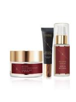 ERTH SKIN LONDON Retinolio serumas (30 ml), retinolio naktinis drėkiklis (50 ml), paakių kremas su 24 K auksu (15 ml)