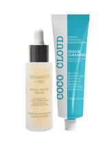 LONDON BOTANICAL LABORATORIES Valomasis kremas (100 ml), vitamino C ir CBD serumas (30 ml)