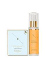 ERTH SKIN LONDON Vitamino C ir kolageno serumas (60 ml), hialurono rūgšties ir kolageno hidrogeliniai paakių padeliai (5 vnt.)