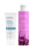 ERTH SKIN LONDON Vynuogių aromato dušo gelis (300 ml) ir drėkinantis pėdų kremas (100 ml)