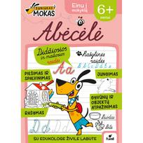 Šuniukas Mokas. Abėcėlė nuo 6 m.
