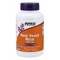 Now Foods Red Yeast Rice 600 mg 120 vcaps
