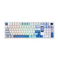 Klaviatūra AKKO 5098B GLACIER (Balta/Mėlyna) - Akko V3 Piano Pro Switches