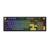 Klaviatūra AKKO 5098B Plus (Juoda/Geltona) - Akko V3 Piano Pro Switches
