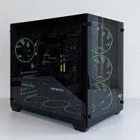 (P998) Stacionarus žaidimų-darbo kompiuteris Ryzen 7 9700X B850 WiFi 32GB DDR5 1TB NVMe RTX 5070 12GB