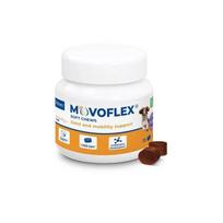 VIRBAC MOVOFLEX M, papildas kaulams ir sąnariams vidutinių veislių šunims (15-35kg), 4g N30 kramtukų