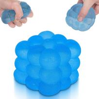 Antistresinis squishy kubas, minkštas sensorinis žaislas kubas - mėlynas