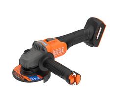 Akumuliatorinis kampinis šlifuoklis Black & Decker BCG6L8N-XJ; 18 V; 115 mm (be akumuliatoriaus ir pakrovėjo)