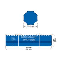 JiLong Rėminis baseinas 305cm 16in1 (682) | JL17798EU | 6920388660471