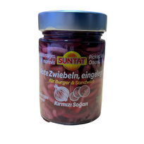 Raudonieji svogūnai, marinuoti SUNTAT, 335 g