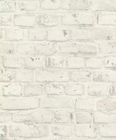 Tapetai Rasch stone look 504750, viniliniai, balta sp.
