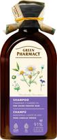 Šampūnas Green Pharmacy Chamomile and Flaxseed Oil, 350 ml