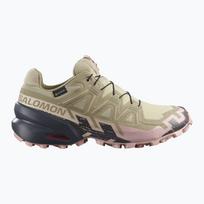 Moteriški bėgimo batai Salomon Speedcross 6 GTX eucalyptus/slate green