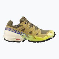 Vyriški bėgimo batai Salomon Speedcross 6 GTX grape leaf/aspargus green