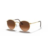 Ray-Ban Round Metal Small akiniai | Light Bronze - Pink Brown Gradient