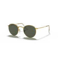 Ray-Ban Round Metal Small akiniai | Gold - G-15 Green