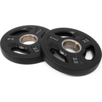 Pivot Fitness olimpinių gumuotų svorio diskų komplektas 2,5 kg