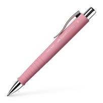 Automatinis tušinukas Faber-Castell, PolyBall, XB, 0.6mm, rožinės spalvos