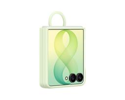 EF-EF776CGE Samsung Silicone Magnetic Cover with Ring for Galaxy Z Flip 8 žalios spalvos