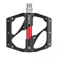 Rockbros 2020-12BBK Platform Aluminum Bicycle Pedals – Black
