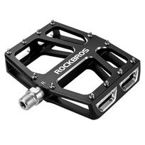Rockbros K399-BK Wide Platform Bicycle Pedals – Black