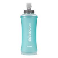 Rockbros 350017002 soft flask running water bottle 500 ml – light blue