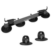 Rockbros XP1002 Suction Cup Roof Rack for 2 Bikes – Black