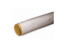Rievėtas drenažo vamzdis su geotekstile Wavin, Ø 113/126 mm, 1 m