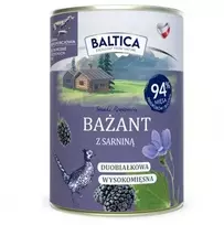 BALTICA regional flavours šlapias šunų maistas su fazanu ir elniena – 400 g